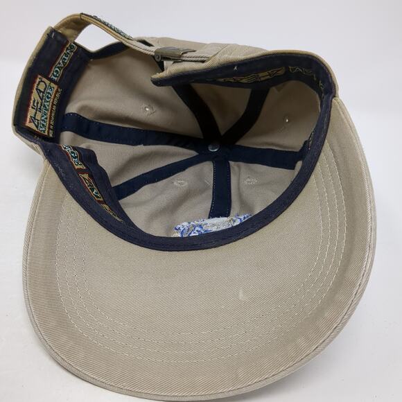 Bob Hope Chrysler Classic Slideback Hat Beige One Size Embroidered Ahead - Picture 7 of 9